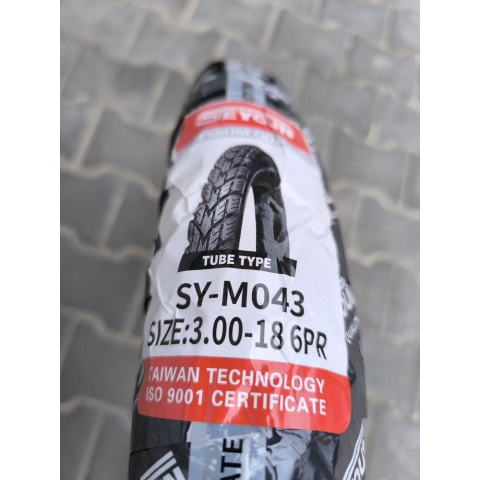 Покришка на Минск 3.00-18 з камерою 6 PR  SY-M043-002 Seyoun NLK