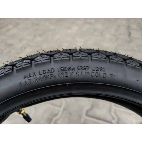 Шина на мотоцикл 2.75-18 з камерою 6 PR траса SC-Tyre SC-545