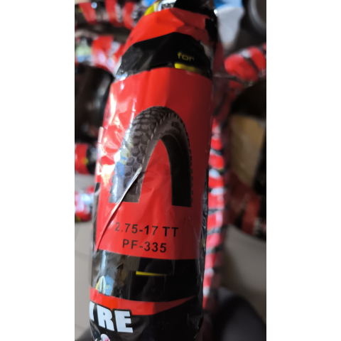 Шина з камерою 2.75-17 Тайвань шипована до мотоцикла