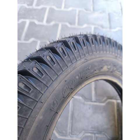 Покришка 4.00-12 з камерою Тайвань 8 PR до Сіваалки/Причепа