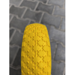 Колесо 2.50-4 Пінополіуретанове в зборі на тачку під вісь 20 мм