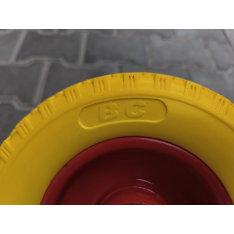 Колесо 2.50-4 Пінополіуретанове в зборі на тачку під вісь 20 мм