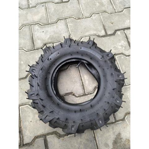 Шина 4.00-8 з камерою 10 PR до мотоблока ялинка фірми Taiwan  