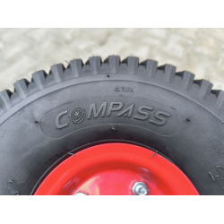 Колесо до тачки 4.00-4 в зборі фірми Compass під вісь 20 мм
