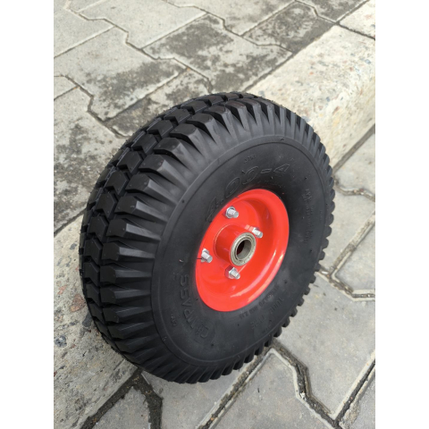 Колесо до тачки 4.00-4 в зборі фірми Compass під вісь 20 мм