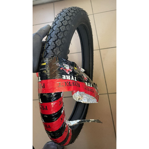 Резина 2.50-17 з камерою Тайвань 6 PR SС-TYRE на мотоцикл 