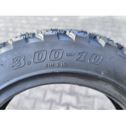 Безкамерна шина 3.00-10 Всюдихід RS-511 до скутера Хонда дио Сузукі