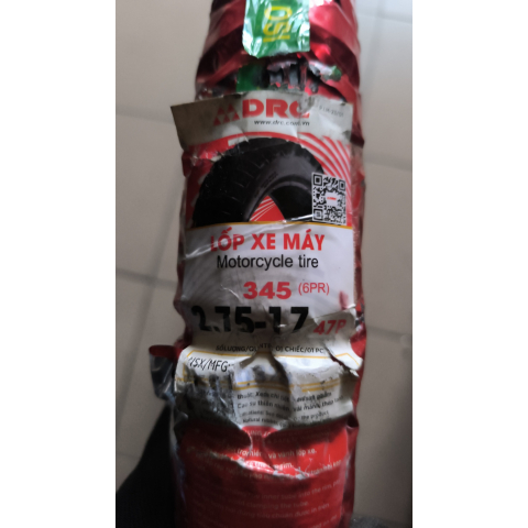 Покришка 2.75-17 до мотоцикла шипована DRC-345 В'єтнам