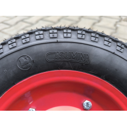 Колесо до тачки 3.50-8 в зборі під вісь 20 мм Casumina В'єтнам