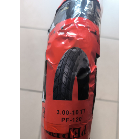Покришка з камерою 3.00-10 Тайвань PF-120 на скутер Хонда Ямаха 