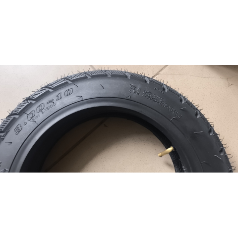 Покришка з камерою 3.00-10 Тайвань PF-120 на скутер Хонда Ямаха 