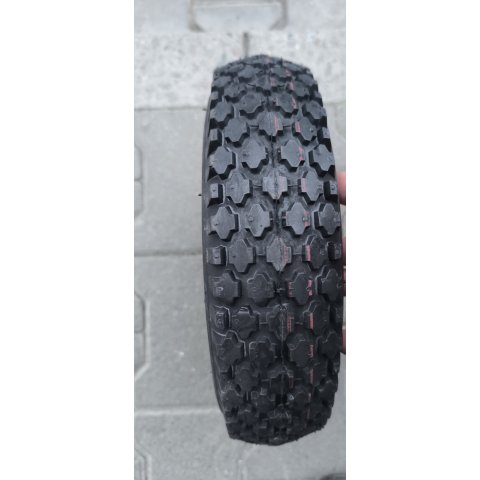 Колесо в зборі 4.10/3.50-6 Deli Tire Індонезія під вісь 20 мм до тачки