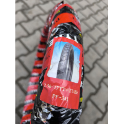 Покришка з камерою 2.50-17 SС-TYRE PF-341 на мопед Дельта Альфа