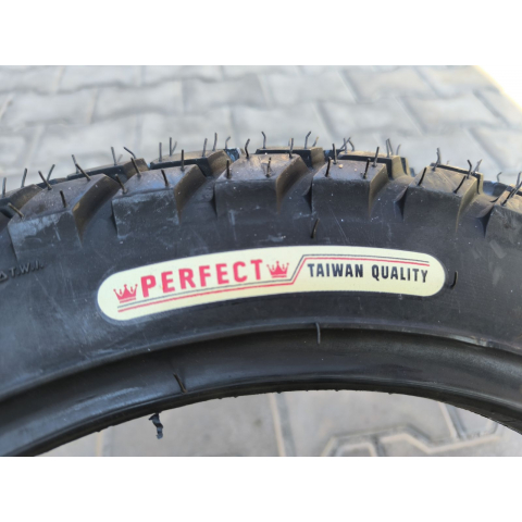 Покришка з камерою 3.50-18 SC-578 напівшип для мотоцикла