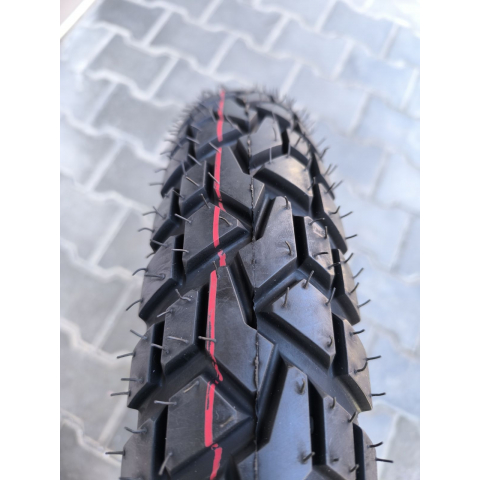 Покришка з камерою 3.50-18 SC-578 напівшип для мотоцикла