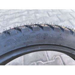 Покришка з камерою 3.50-18 SC-578 напівшип для мотоцикла