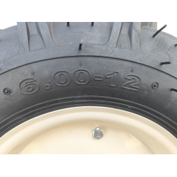 Колесо в зборі 6.00-12 до мотоблока ялинка під мотоблочну ступицю