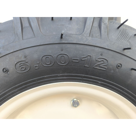 Колесо в зборі 6.00-12 до мотоблока ялинка під мотоблочну ступицю
