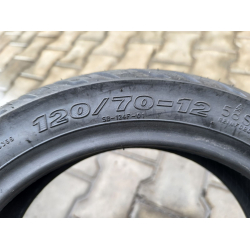 Покришка безкамерна 120.70-12 на скутер SВ-124 Deli Tire Індонезія 