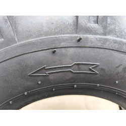 Шина до мотолобка Зубр 6.00-12 з камерою Higuality 10 шарова