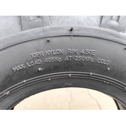 Шина до мотолобка Зубр 6.00-12 з камерою Higuality 10 шарова