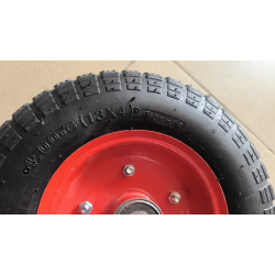Колесо 4.00-6 в зборі на тачку ВС Польща 6 PR під вісь 20 мм
