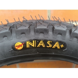 Покришка 3.50-18 з камерою шипована фірми Nasa 6 PR