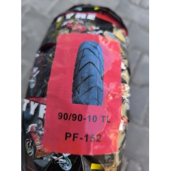  Безкамерна резина 90.90-10 PF-152 Тайвань 8 PR до скутера