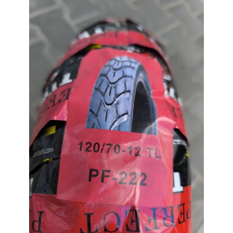 Резина 120.70-12 SC-TYRE-222 на скутер/мотоцикл