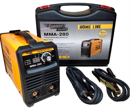 Зварювальний інвертор Kaiser MMA-280 HOME LINE
