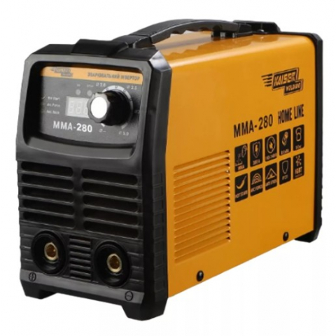 Зварювальний інвертор Kaiser MMA-280 HOME LINE