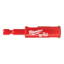 Коронка алмазна Diamond Plus MILWAUKEE, Ø14,0мм (1/4 Hex)