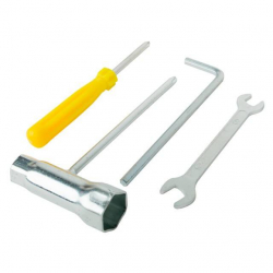 Мотокоса 1.85 кВт, 52 см³, котушка, 3-лопатевий ніж, плечовий ремінь (комплект з двох частин вал + двигун) INTERTOOL DT-2232