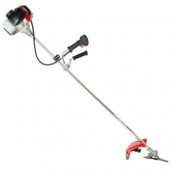 Мотокоса 1.85 кВт, 52 см³, котушка, 3-лопатевий ніж, плечовий ремінь (комплект з двох частин вал + двигун) INTERTOOL DT-2232