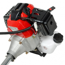 Мотокоса 1.85 кВт, 52 см³, котушка, 3-лопатевий ніж, плечовий ремінь (комплект з двох частин вал + двигун) INTERTOOL DT-2232