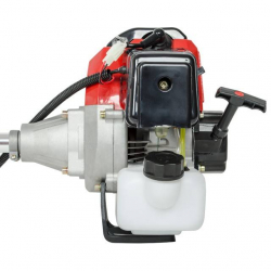 Мотокоса 1.85 кВт, 52 см³, котушка, 3-лопатевий ніж, плечовий ремінь (комплект з двох частин вал + двигун) INTERTOOL DT-2232