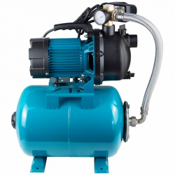 Насосна станція 1.0кВт Hmax 44м Qmax 73л/хв пластик (самовсмоктувальний насос) 24л Україна AquaticaLEO (775308/24)