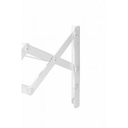 Сушарка для одягу розкладна ГОСПОДАР 500 мм 5 перекладин біла 92-1755