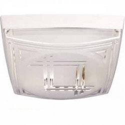 Світильник пластиковий Модерн білий